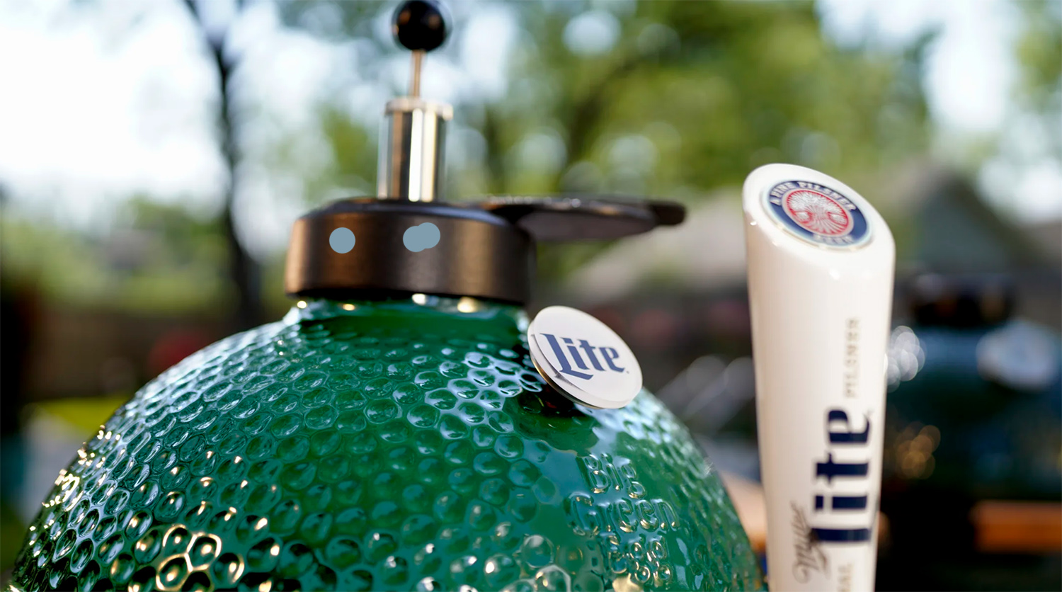 miller lite big green egg keg of beer kegg limited edition