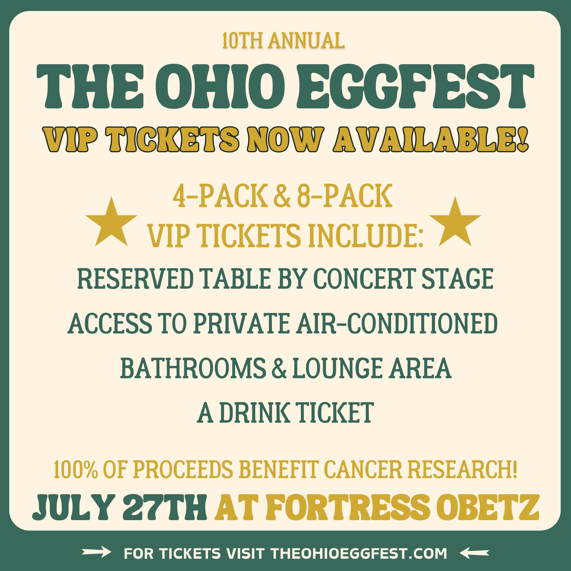 the ohio eggfest 2024 vip packages tickets